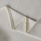 Square Polyester Tablecloth - Ivory