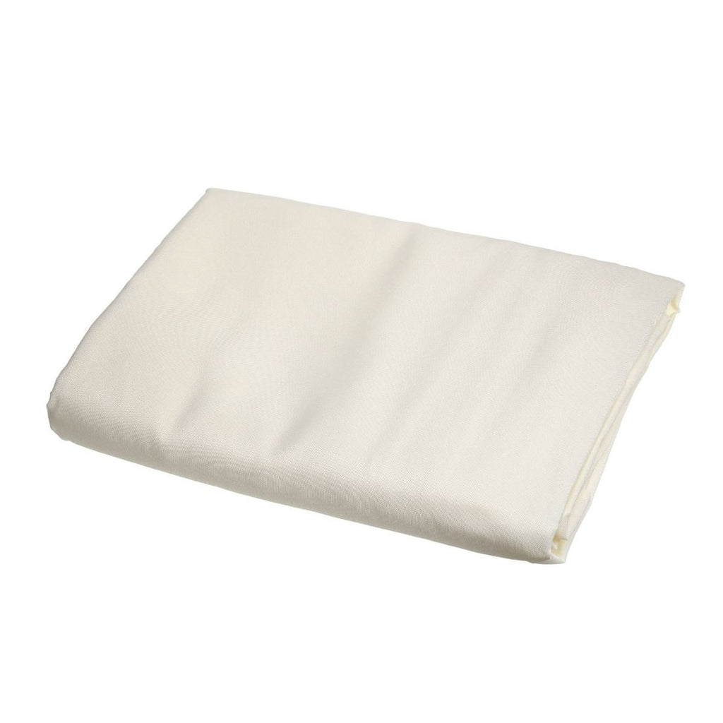 Square Polyester Tablecloth - Ivory