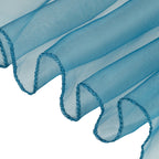 7" x 108" Organza Chair Sash - Teal