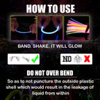 Glow Sticks with Connectors Party Pack (224pc) - Mixed Colours