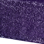 30cm x 274cm Shiny Sequin Table Runner - Purple