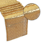 30cm x 274cm Shiny Sequin Table Runner - Champagne