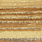 30cm x 274cm Shiny Sequin Table Runner - Champagne