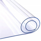 1.5mm Clear Plastic Table Cover - 60cm x 120cm