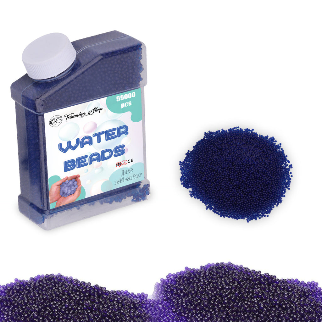 55,000pcs Aqua Gel Expanding Water Beads - Purple