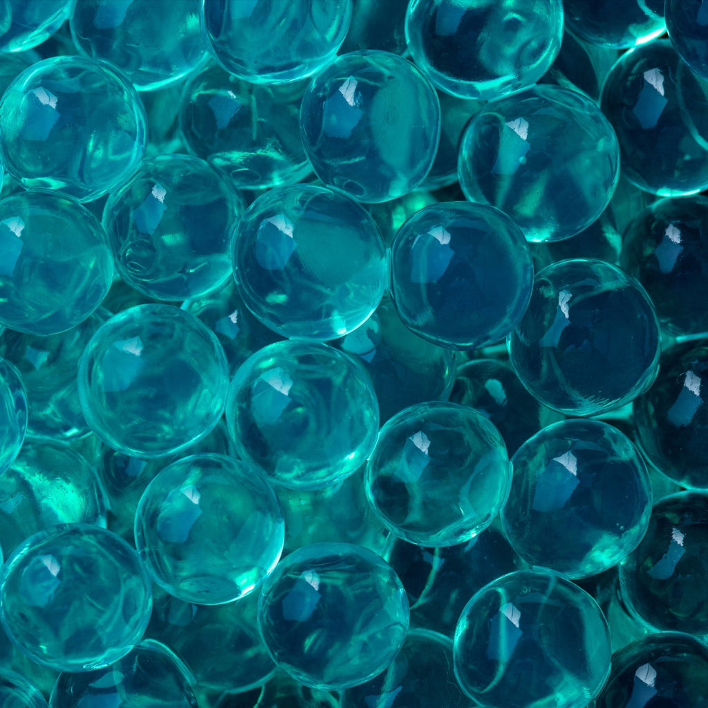 55,000pcs Aqua Gel Expanding Water Beads - Turquoise