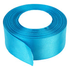 25m Double Sided Satin Ribbon - Turquoise