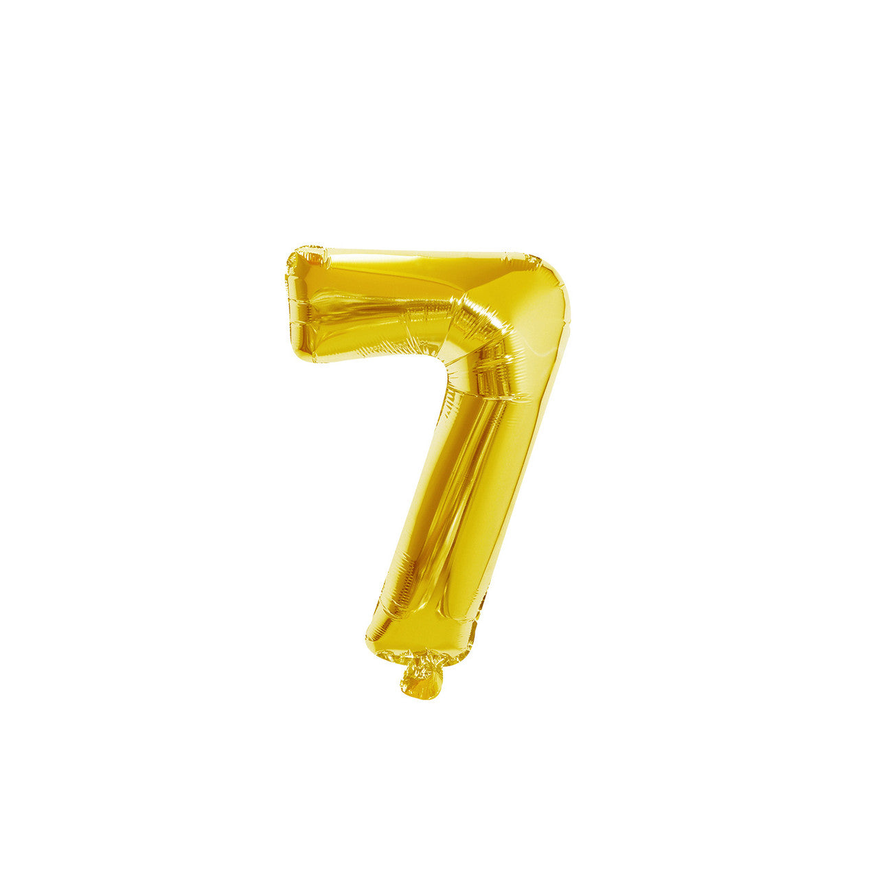 Large Foil Number Air-fill and Helium Balloons (0-9) - Gold