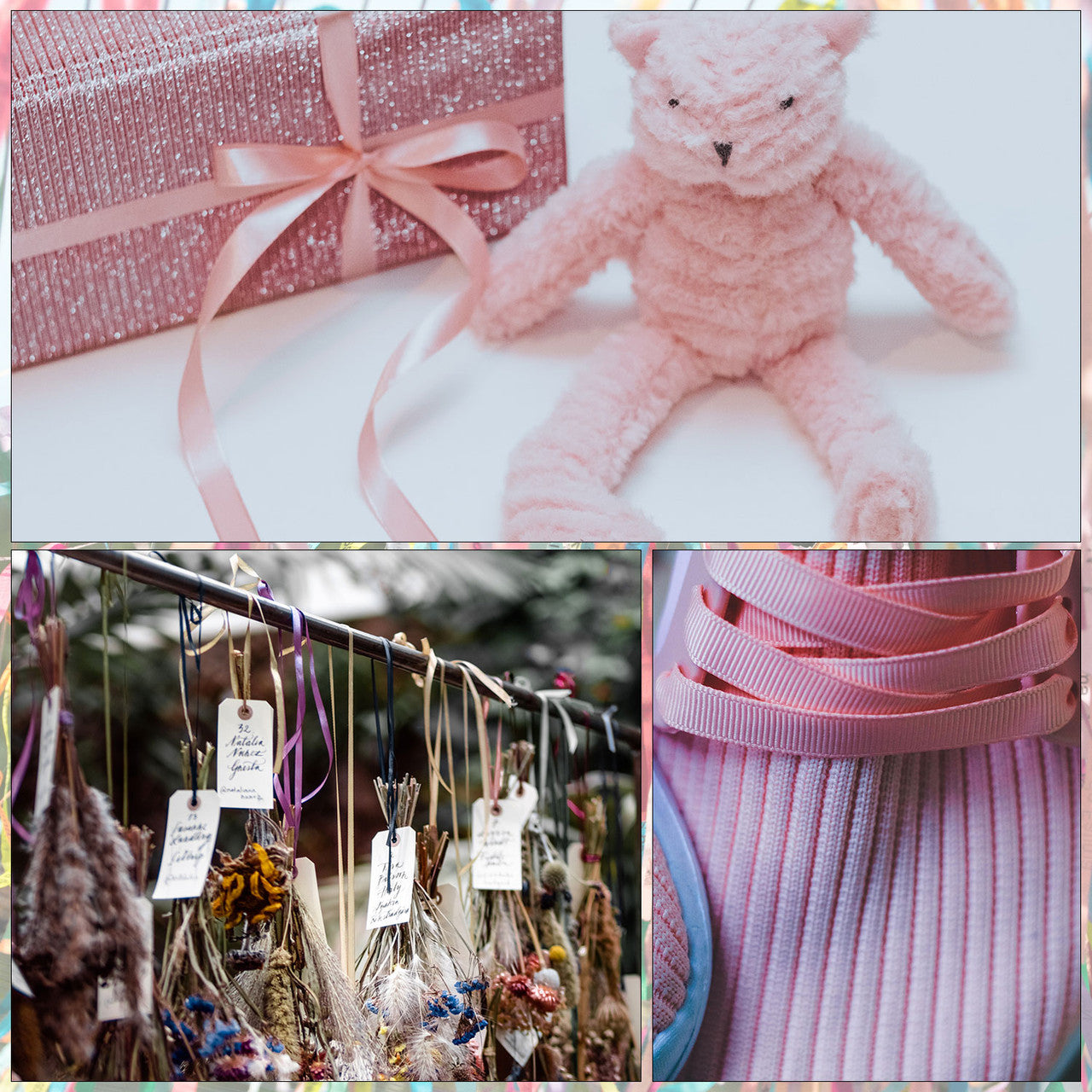 Double Sided Grosgrain Ribbon - Rose Gold