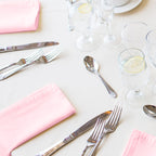 20" Polyester Table Napkin - Silver