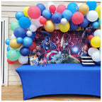 Rectangular Spandex Tablecloth - Royal Blue
