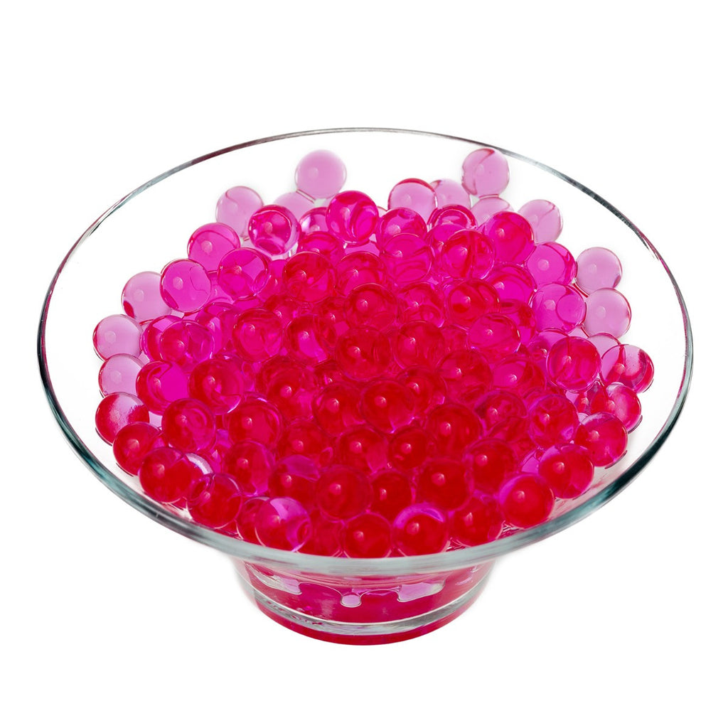2500pcs Aqua Gel Expanding Water Balls - Hot Pink