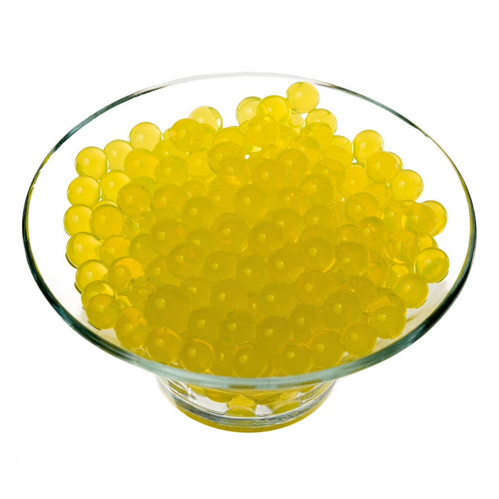 2500pcs Aqua Gel Expanding Water Balls - Yellow