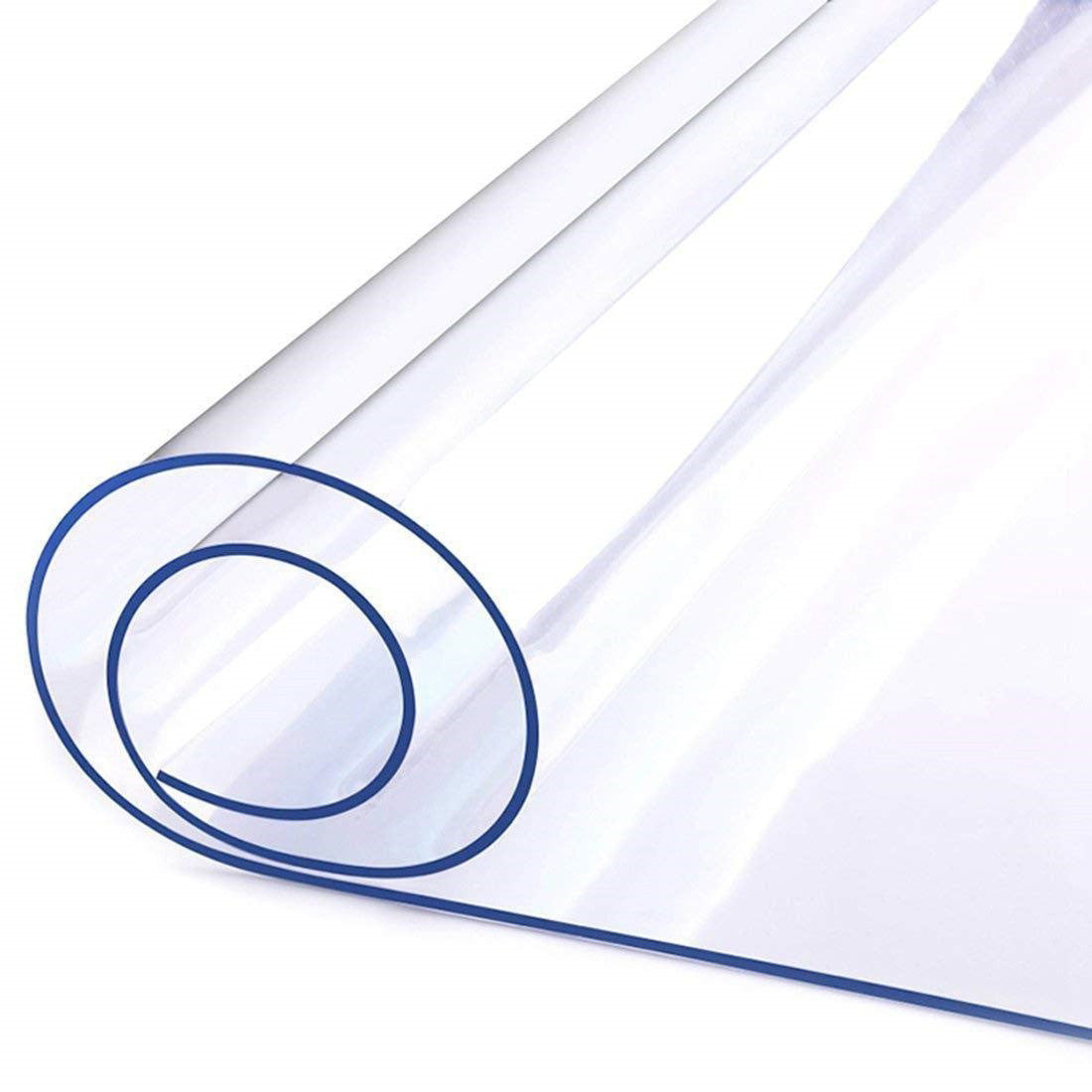 1.5mm Clear Plastic Table Cover - 60cm x 120cm