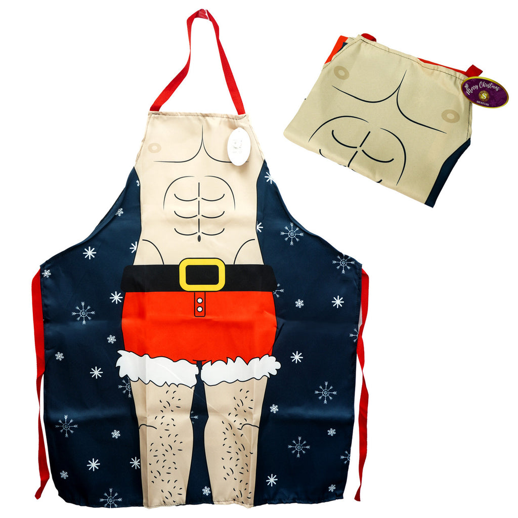 Santa Six-Pack Apron