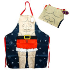 Santa Six-Pack Apron