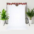4ft x 7ft Sequin Photography Backdrop - White