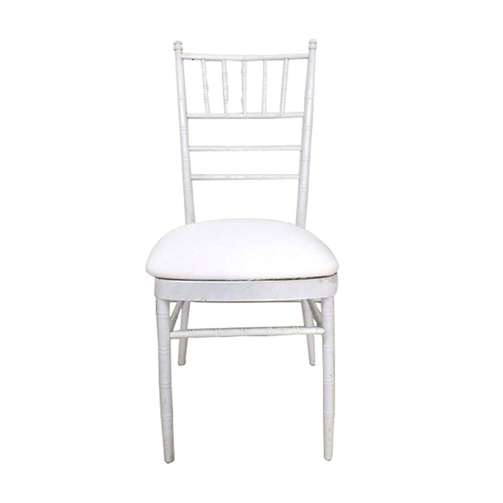 Spandex Seat Pad Cover - White