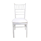 Spandex Seat Pad Cover - White