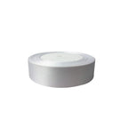 10m Double Sided Satin Ribbon - White