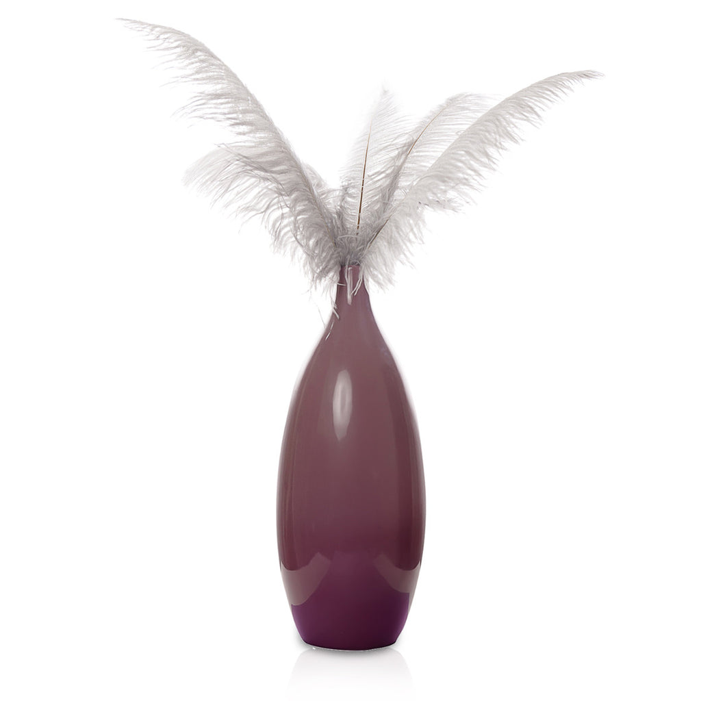 50-60cm Loose Ostrich Feathers, 5pcs - White