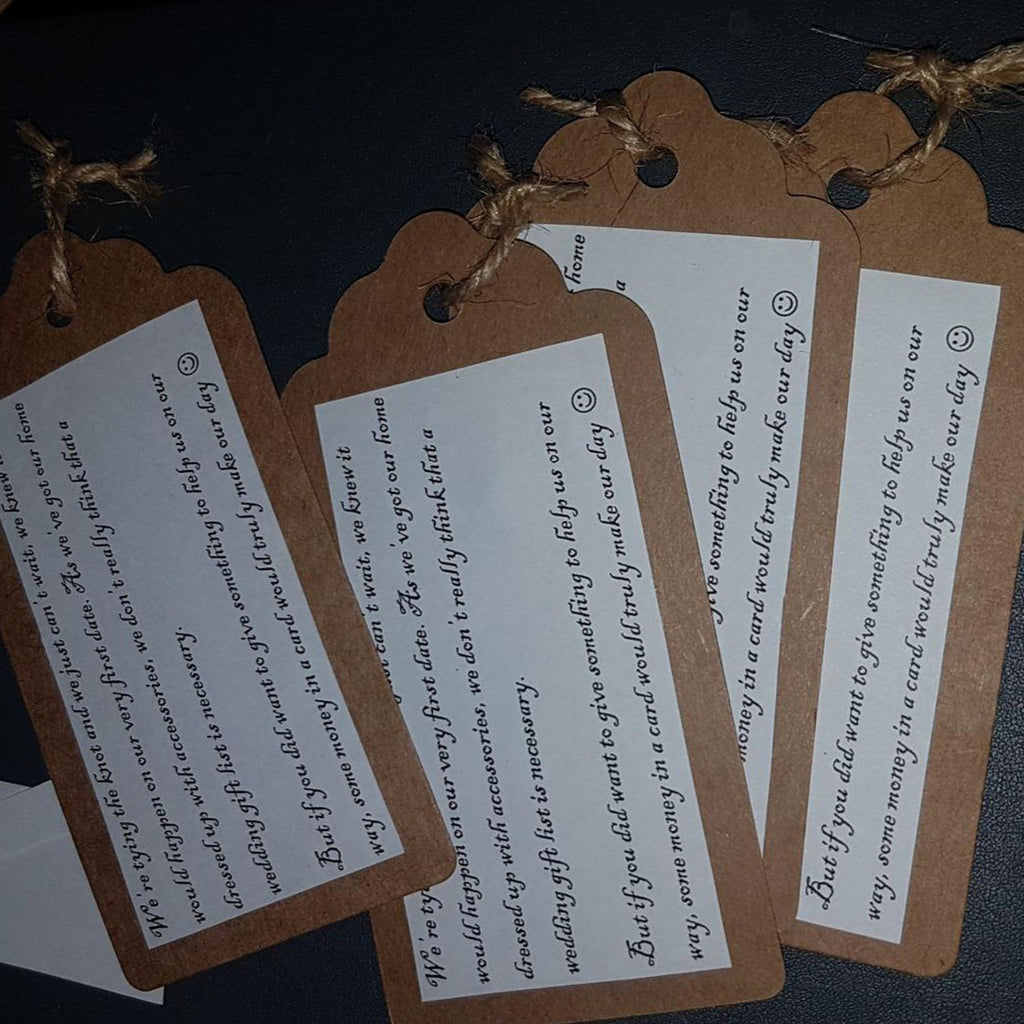 Blank Kraft Gift Tags - Pack of 100