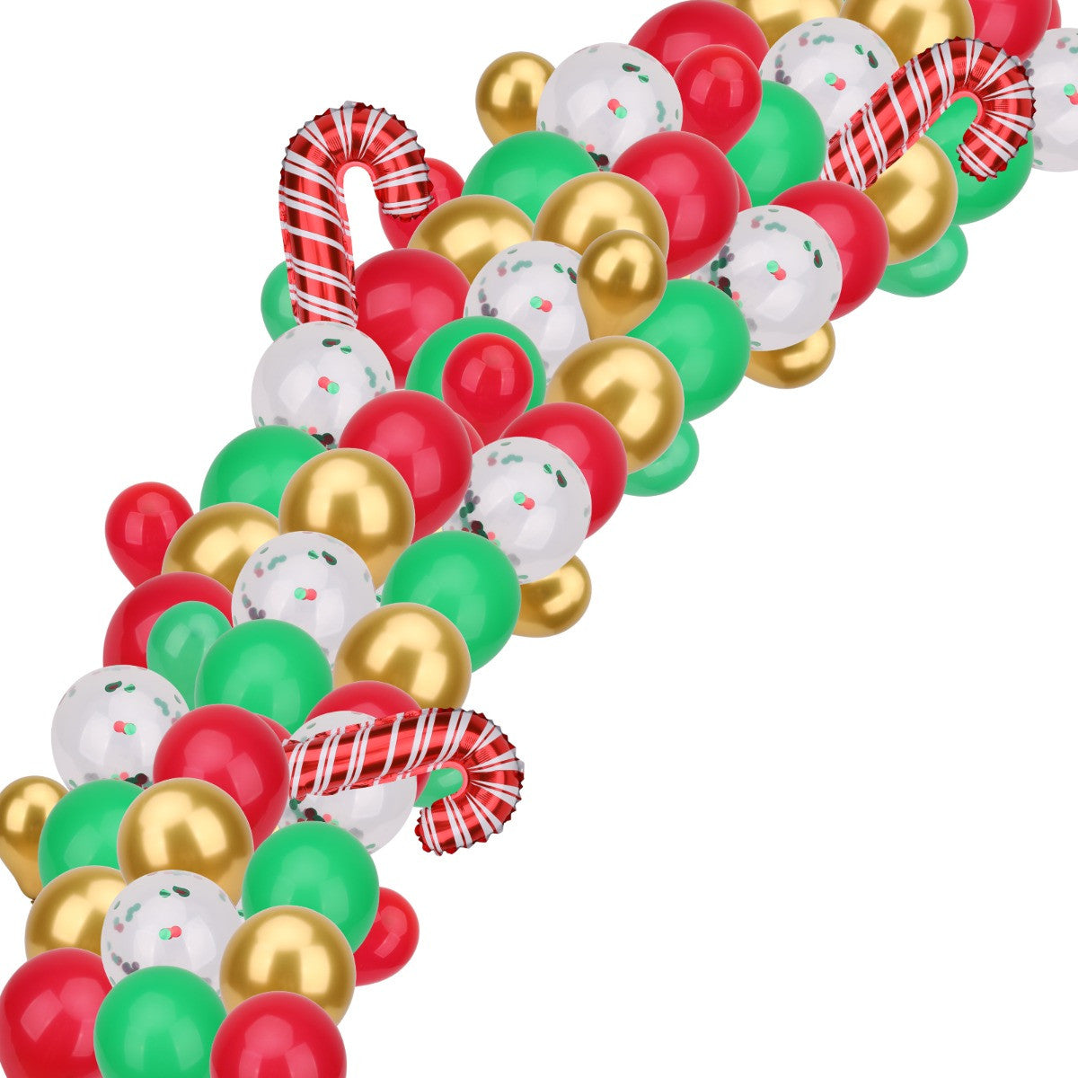 Christmas Balloons, Banner & Decorations Kit