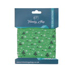 Christmas Tree & Snowflakes Printed Grosgrain Ribbon - Green