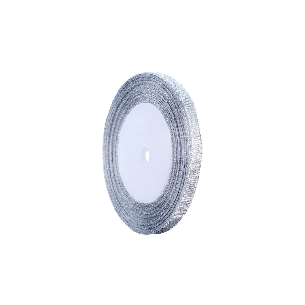 Glitter Organza Ribbon - Silver
