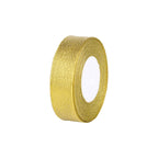 20mm Glitter Organza Ribbon - Gold