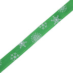 10mm x 9m Christmas Themed Printed Grosgrain Ribbons, 5 Rolls - Assorted Designs