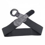 Shiny D Shape Buckle Belt